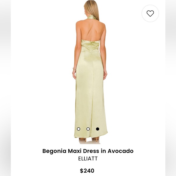 Begonia Maxi Dress in Avocado - Picture 3 of 4